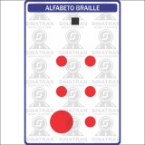 Algarismos Braille . 